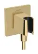 Hansgrohe-HG-FixFit-E-Wandanschluss-mit-Brausehalter-Polished-Gold-Optic-26889990 gallery number 1
